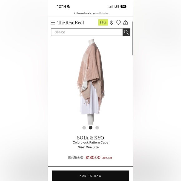 SOIA KYO Cape/poncho - Picture 2 of 4